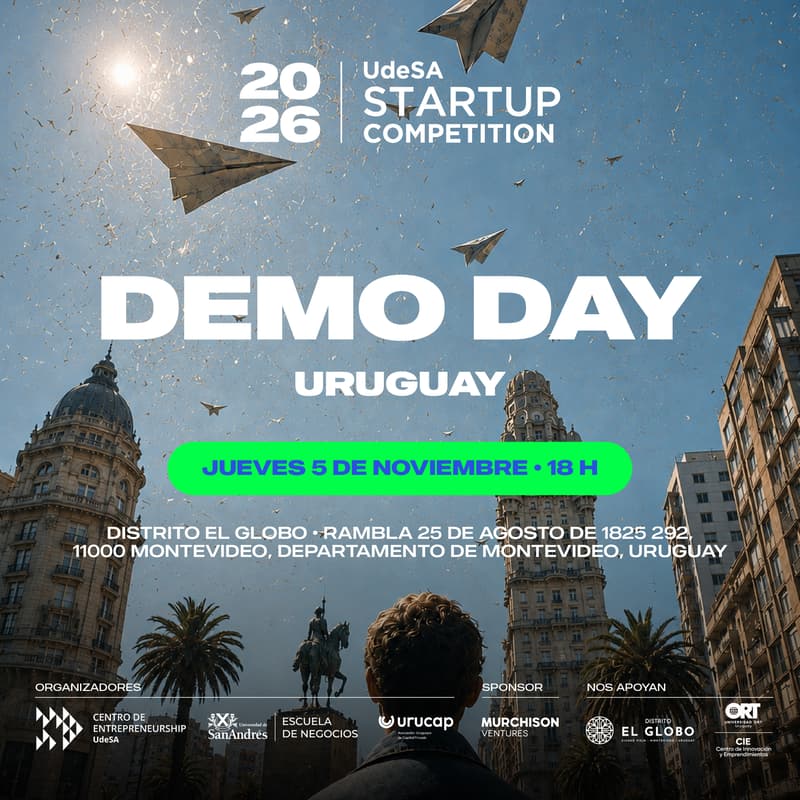 Cover Image for Demo Day UdeSA Startup Competition Uruguay
