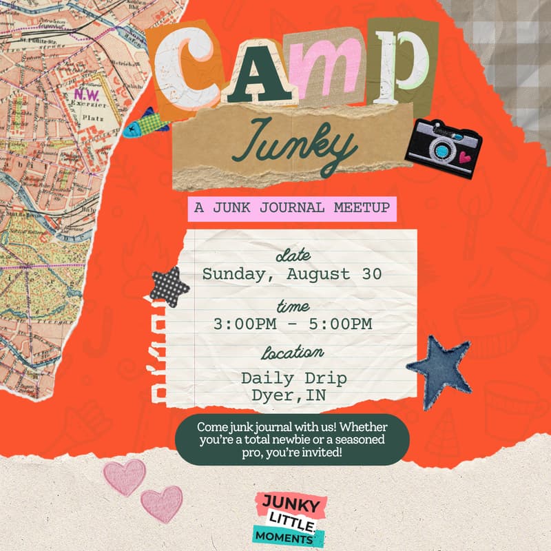 Cover Image for Camp Junky - IN Junk Jounral Meetup