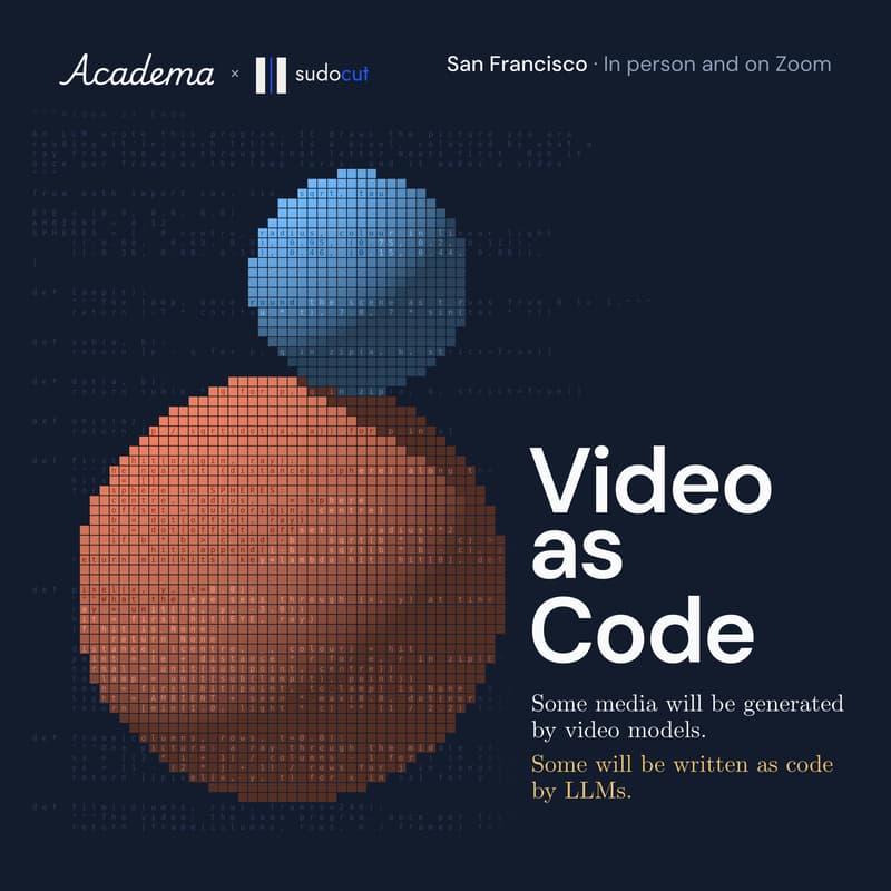Cover Image for Video as Code: Should AI Generate Pixels, or Write Programs?