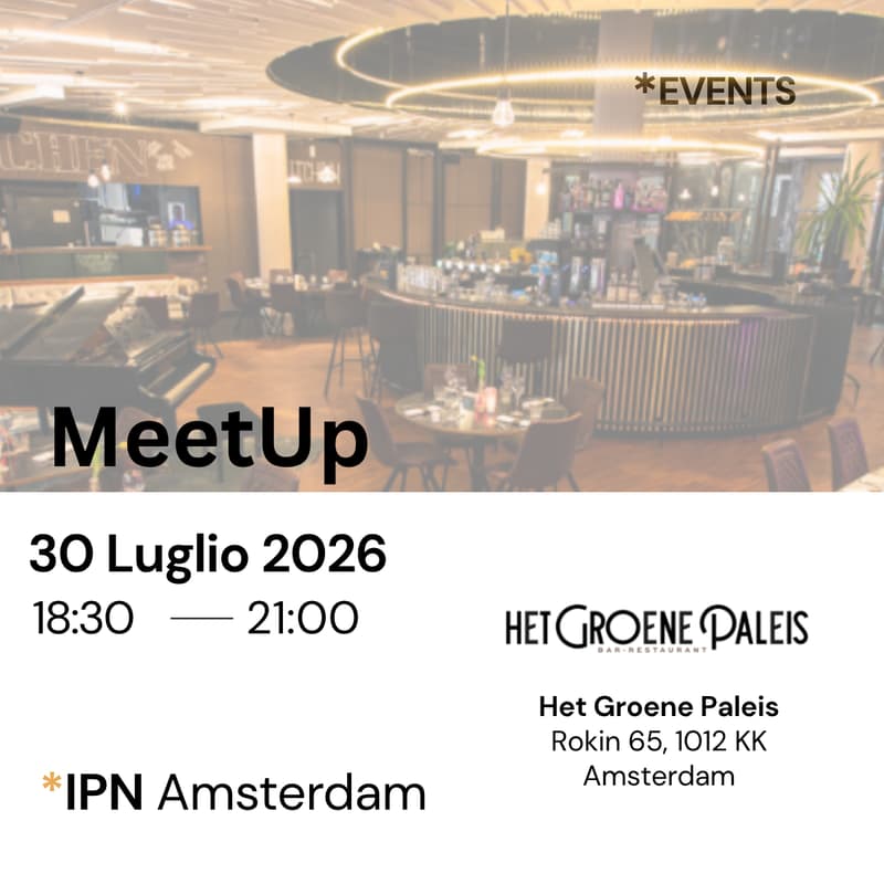 Cover Image for IPN Amsterdam MeetUp
