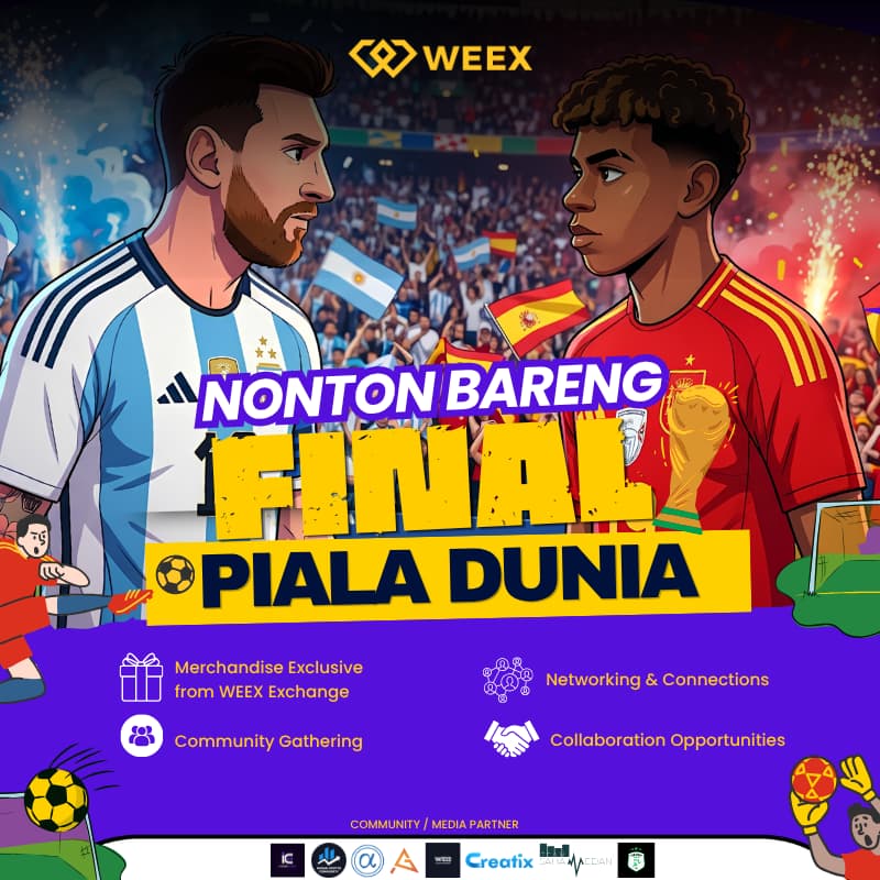 Cover Image for WEEX Exchange World Cup Final Watch Party 2026 Medan