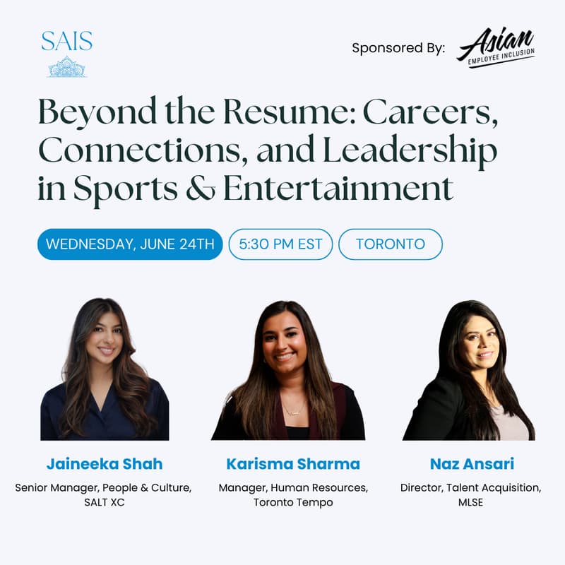 Cover Image for Beyond the Resume: Careers, Connections, and Leadership in Sports & Entertainment