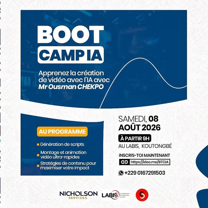 Cover Image for Bootcamp IA: Création de vidéo IA