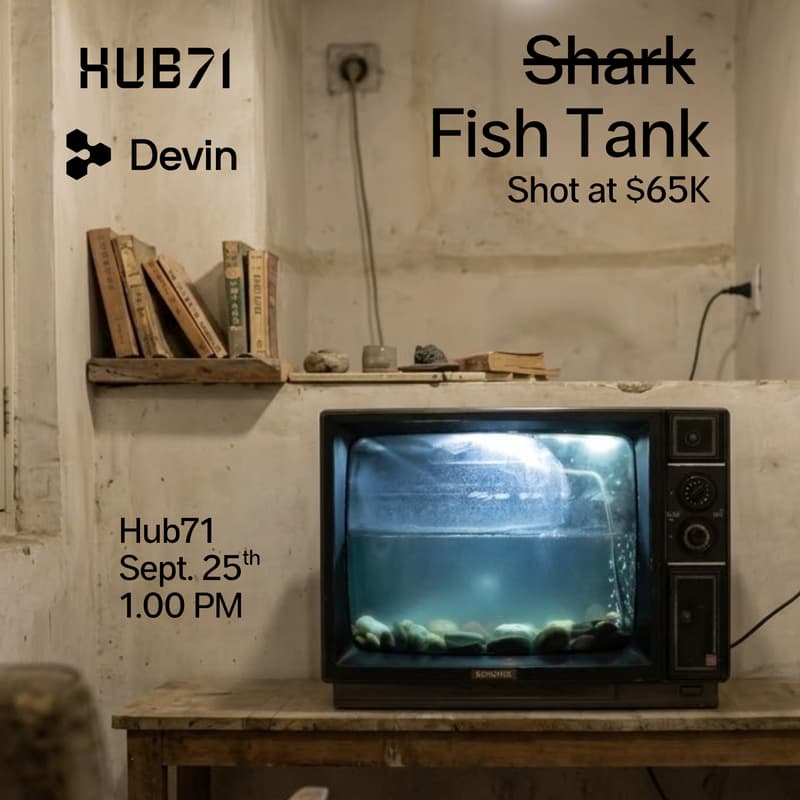 Cover Image for Fish Tank by Devin & Hub71