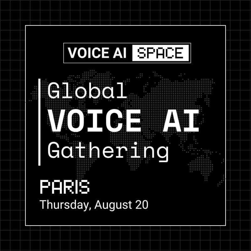Cover Image for VOICE AI Gathering PARIS
