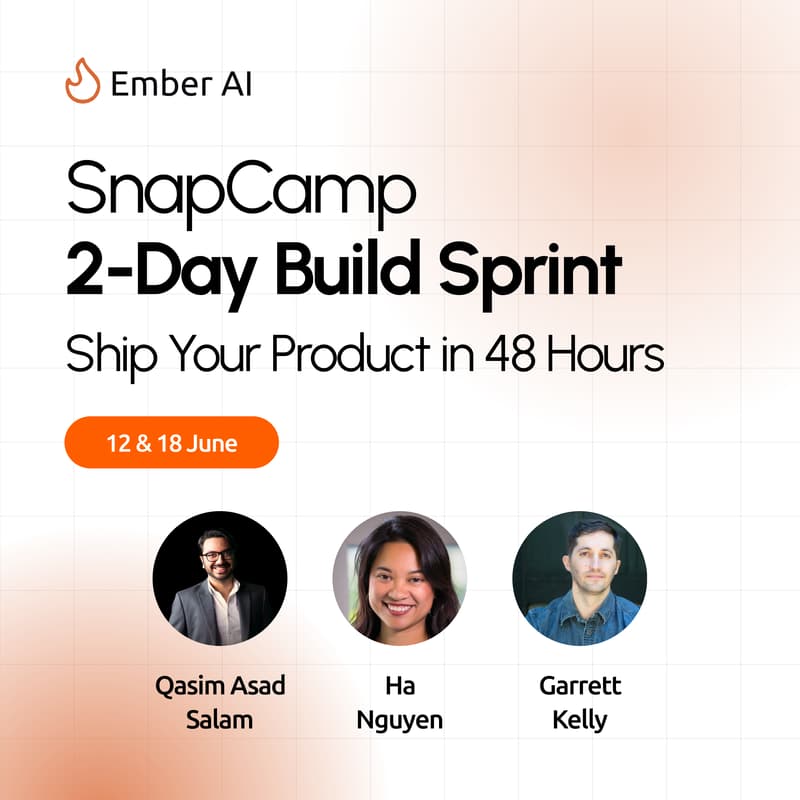 Cover Image for SnapCamp 2-Day Build Sprint