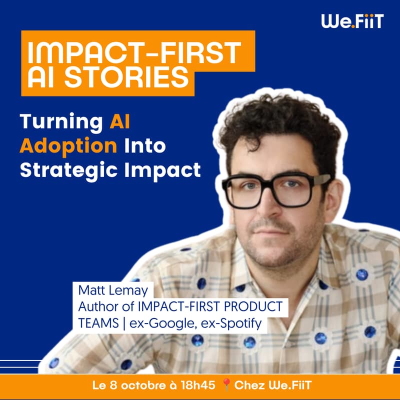 Cover Image for [We.Talk] Impact-First AI Stories : Turning AI Adoption Into Strategic Impact