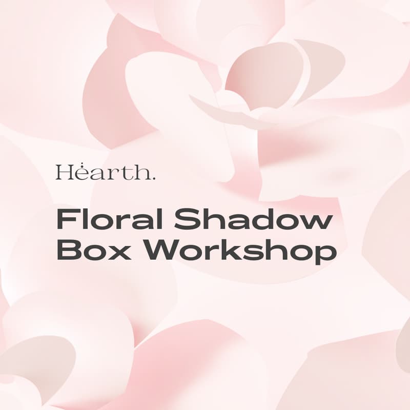 Cover Image for Floral Shadow Box Workshop