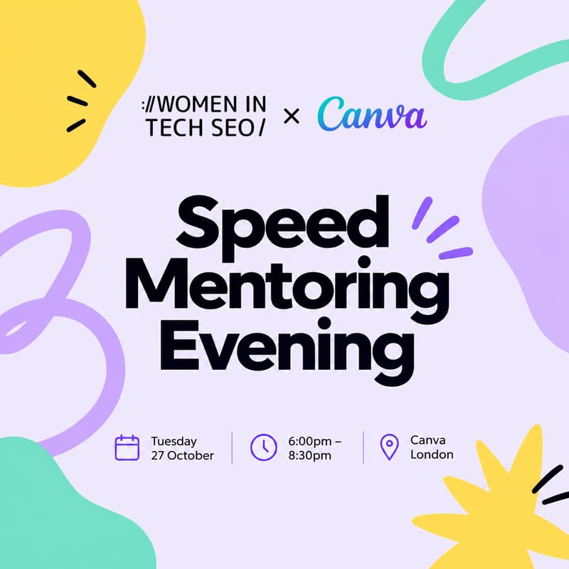 Cover Image for WTS x Canva: Speed Mentoring Evening