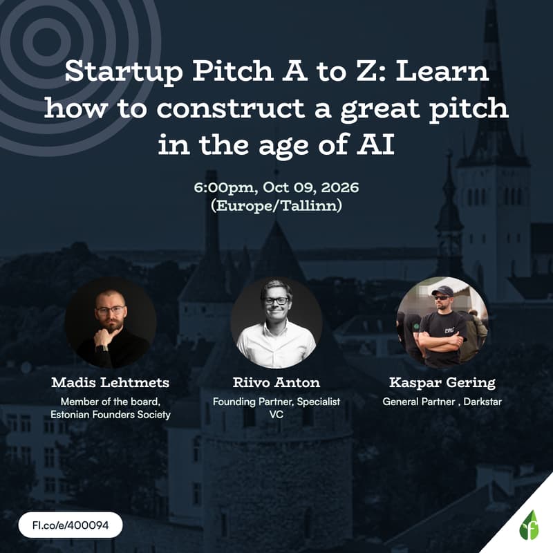 Cover Image for Startup Pitch A to Z: Learn how to construct a great pitch in the age of AI