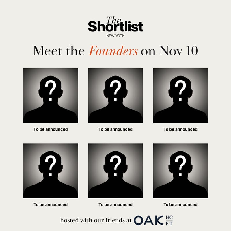 Cover Image for The Shortlist x Oak HC FT Founder Showcase