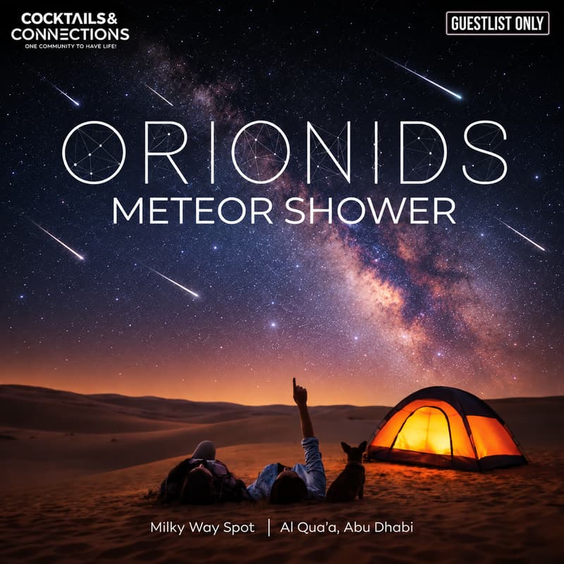 Cover Image for Night of Thousand Stars | Orionids Meteor Shower Camp