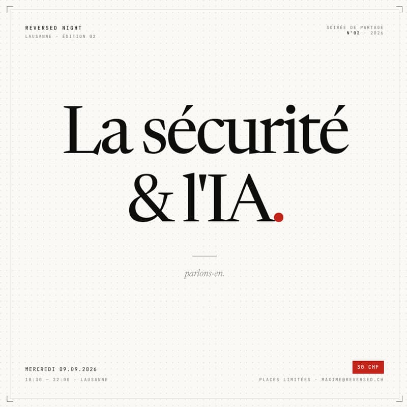 Cover Image for La sécurité & l'IA, parlons-en | Reversed Night