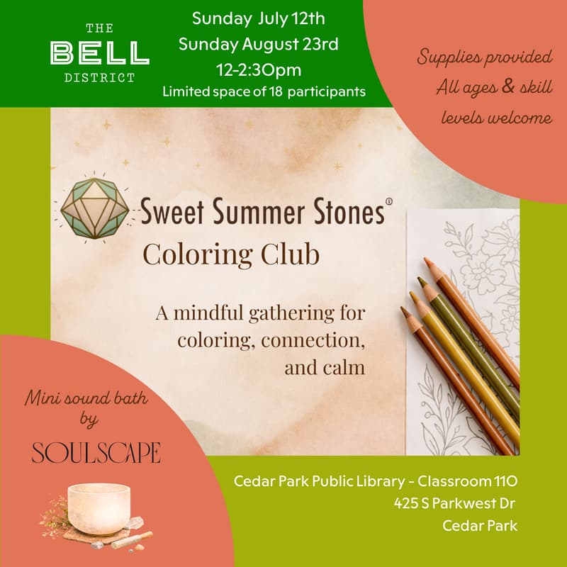 Cover Image for Coloring Club & Sound Bath