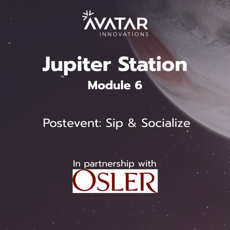 Cover Image for AS26 Module Six Postevent Social: Sip & Socialize