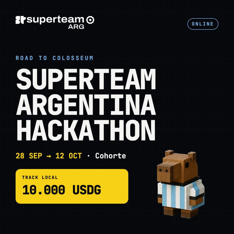 Cover Image for Superteam Argentina Hackathon | Road to Colosseum