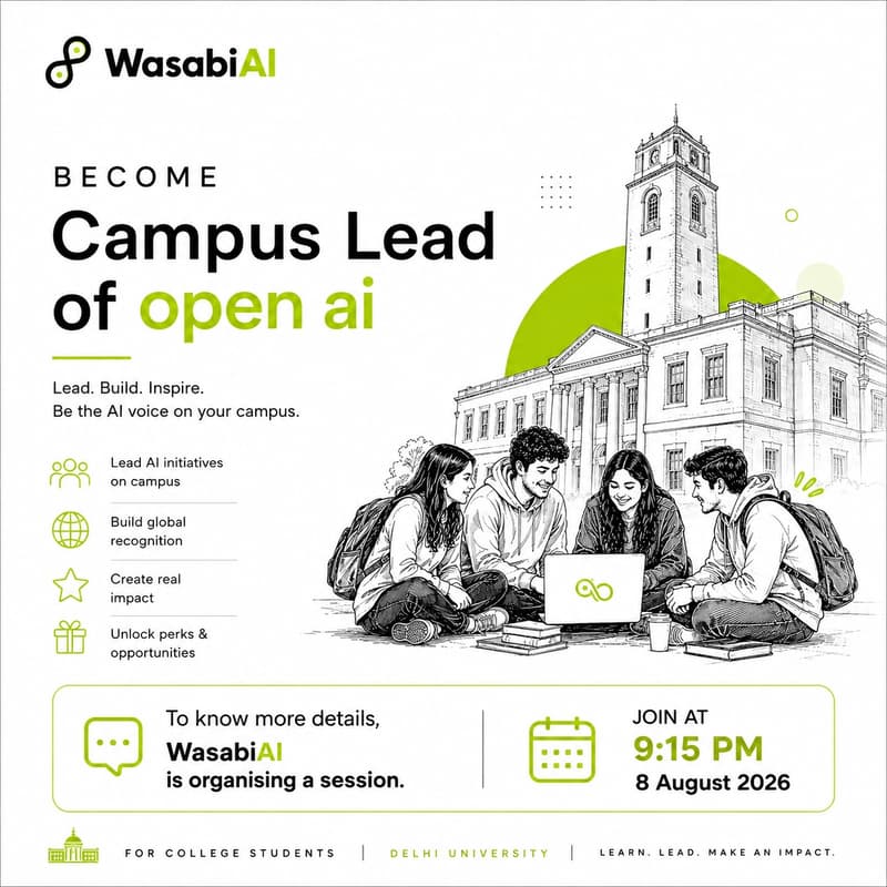 Cover Image for OpenAI Campus Leads — Info Session for College Students