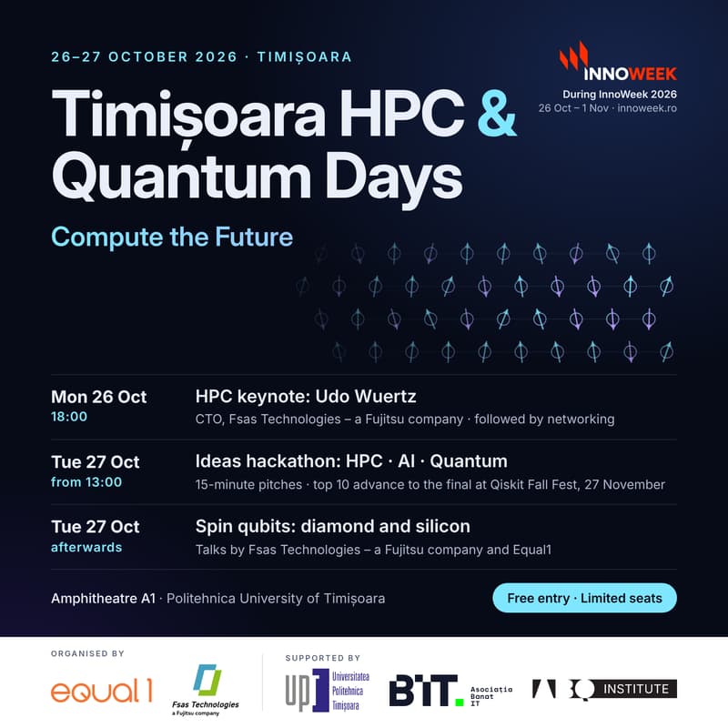Cover Image for Timișoara HPC & Quantum Days: Compute the Future
