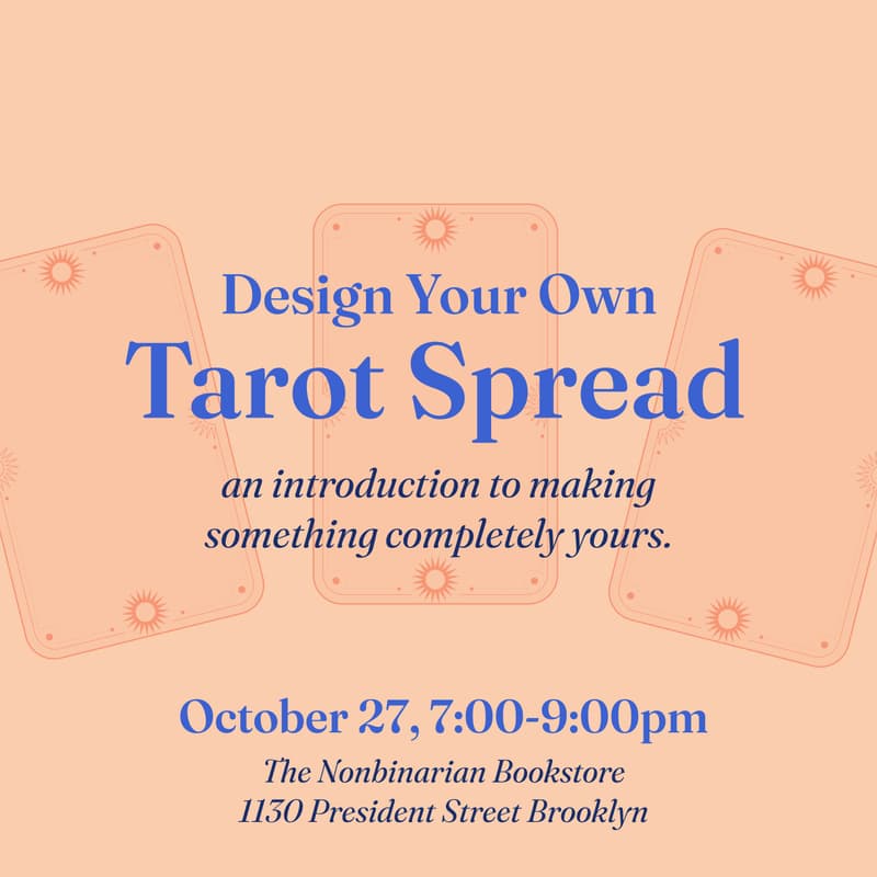 Cover Image for Design Your Own Tarot Spread