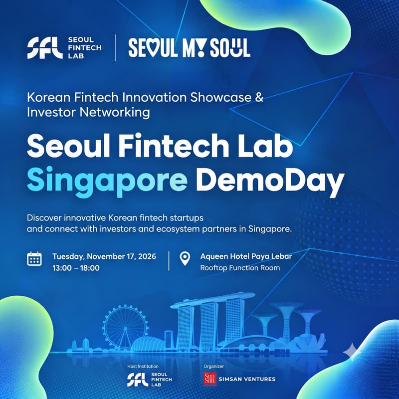 Cover Image for Korean Fintech Innovation Showcase & Investor Networking