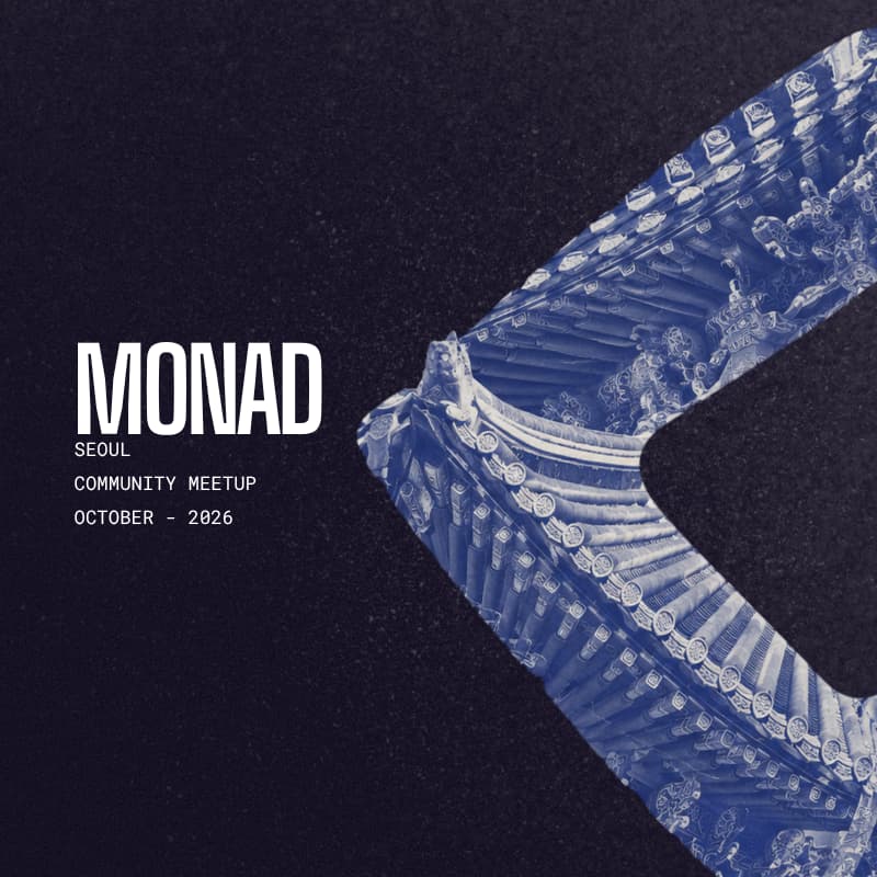 Cover Image for Monad Seoul Community Meetup 2026