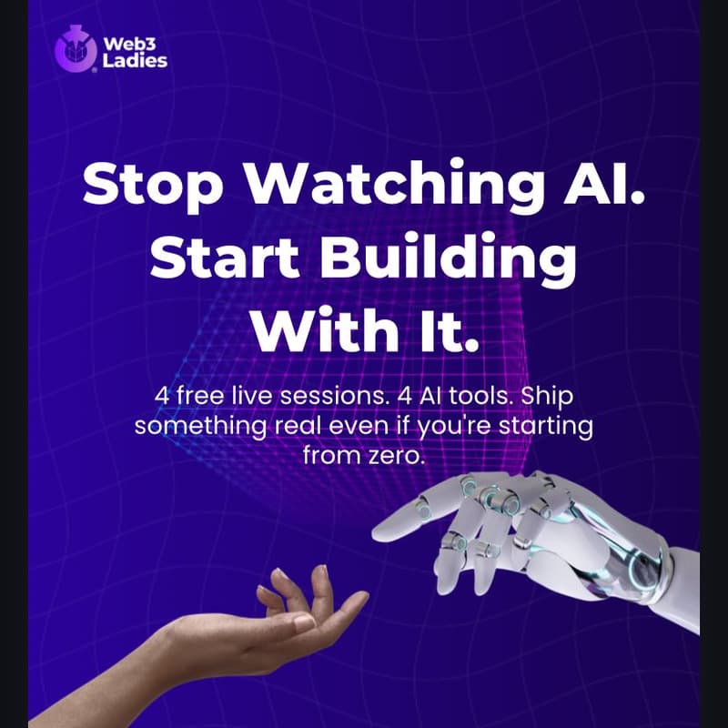 Cover Image for Web3ladies Build with AI Series
