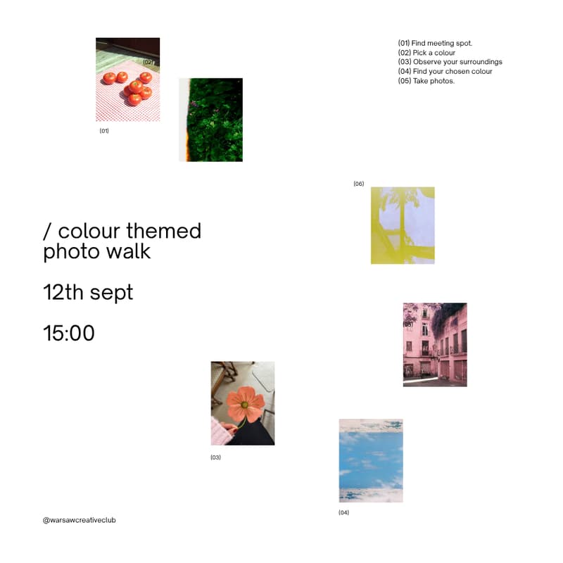 Cover Image for Warsaw Creative Club: Colour Themed Photo Walk