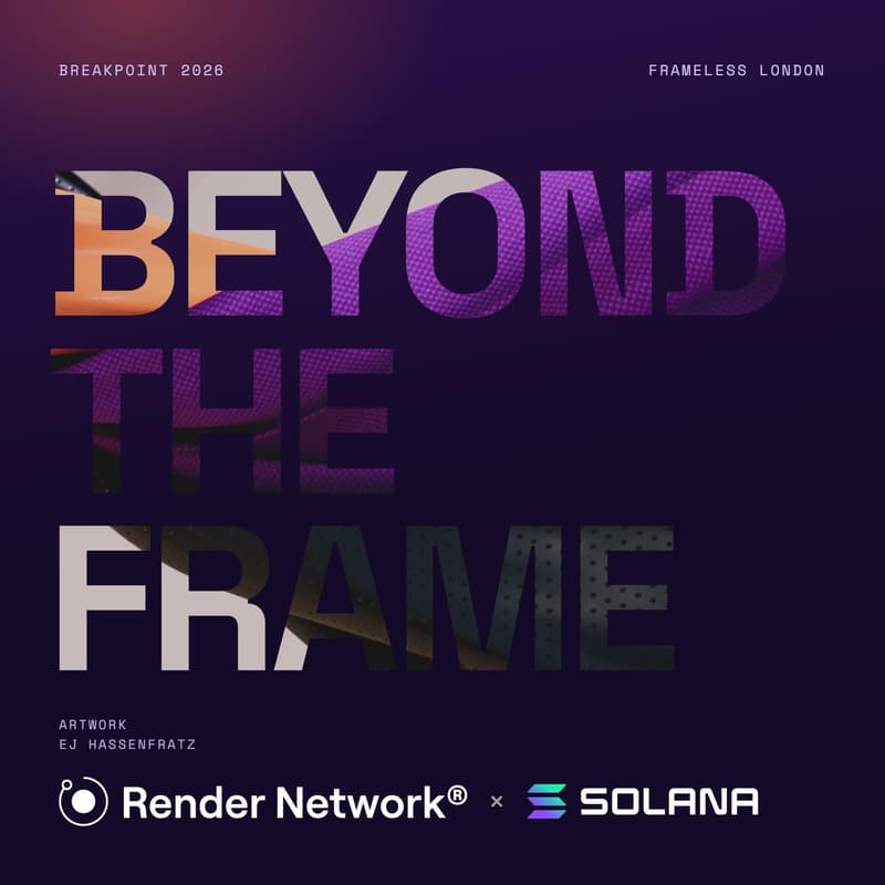 Cover Image for BEYOND THE FRAME: An Immersive Art Activation by Render Network x Solana