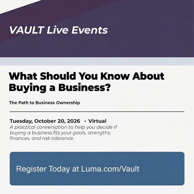 Cover Image for What should you know about buying a business?