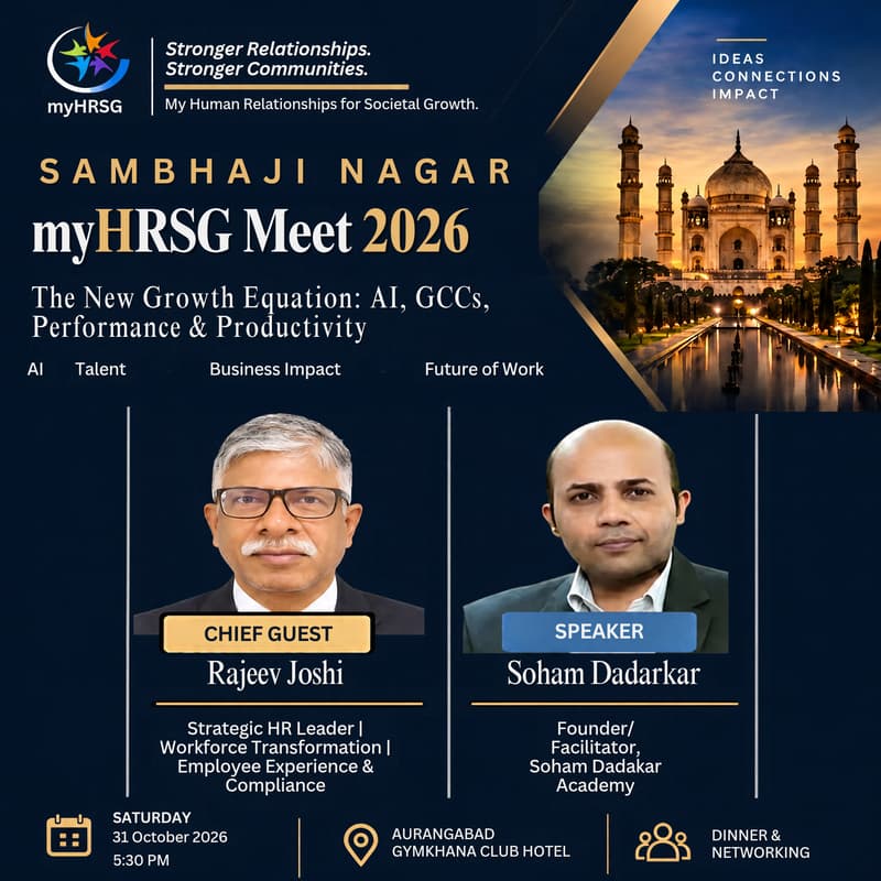 Cover Image for myHRSG HR Meet 2026 - Sambhaji Nagar