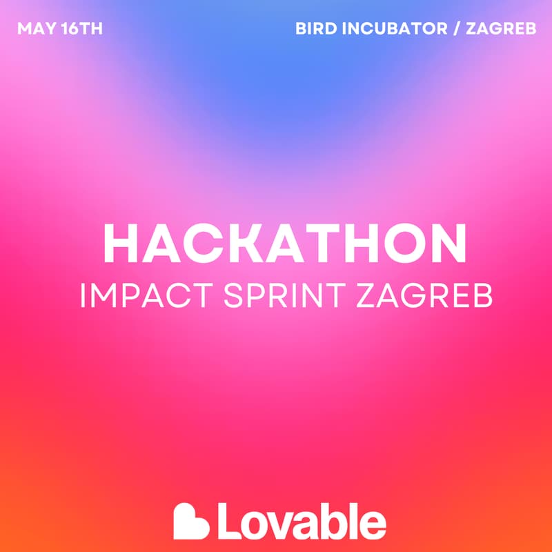 Cover Image for Lovable : impact sprint Zagreb