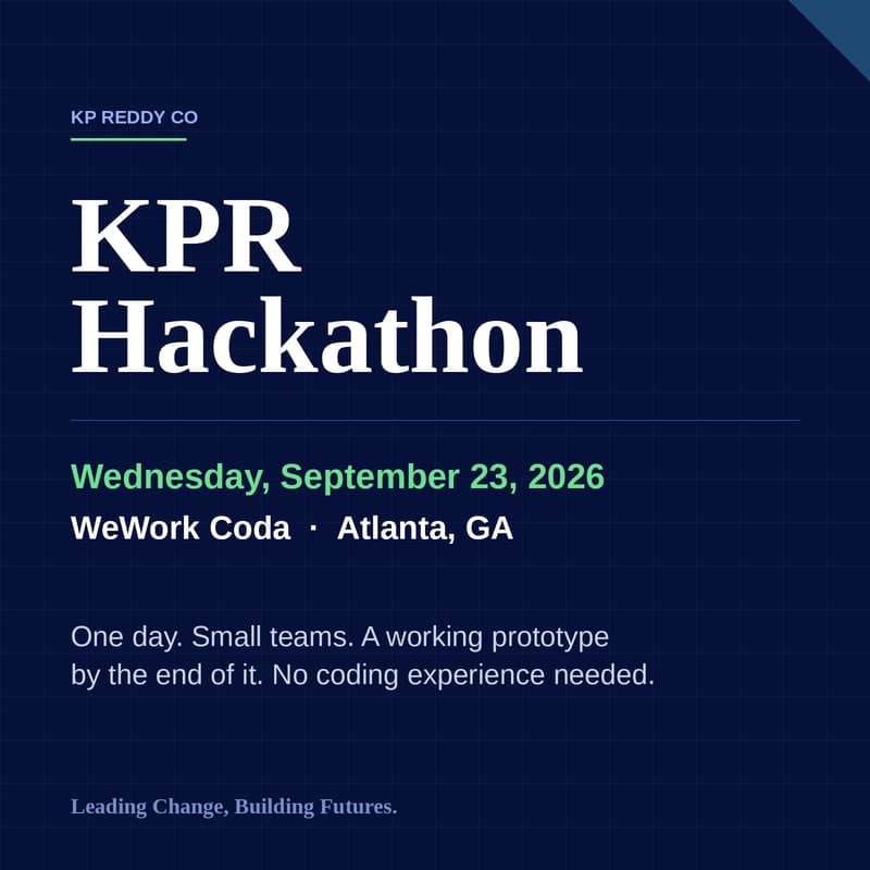 Cover Image for KPR Hackathon - Atlanta