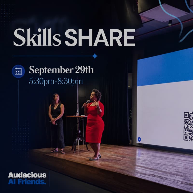 Cover Image for AudaciousAF AI Skills Share @ Pinterest NY