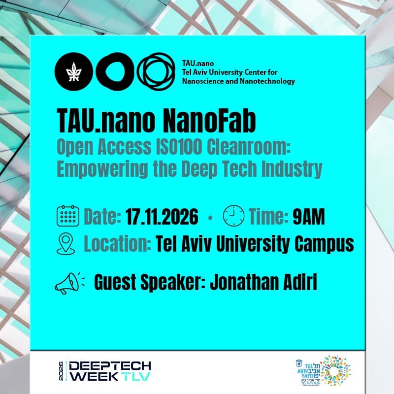 Cover Image for TAU.nano NanoFab