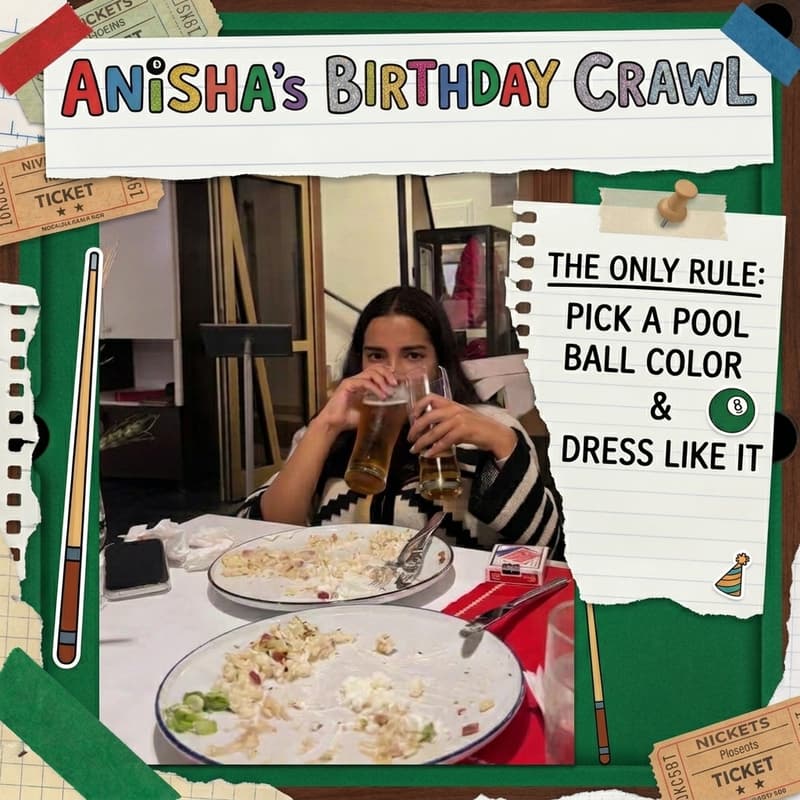 Cover Image for ANISHA POOL CRAWL