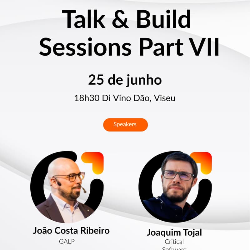 Cover Image for Talk & Build Sessions Part VII
