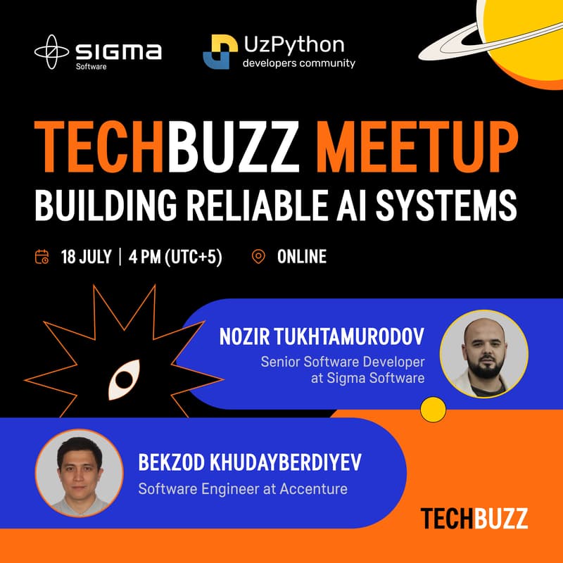 Cover Image for TechBuzz Meetup: Building Reliable AI Systems