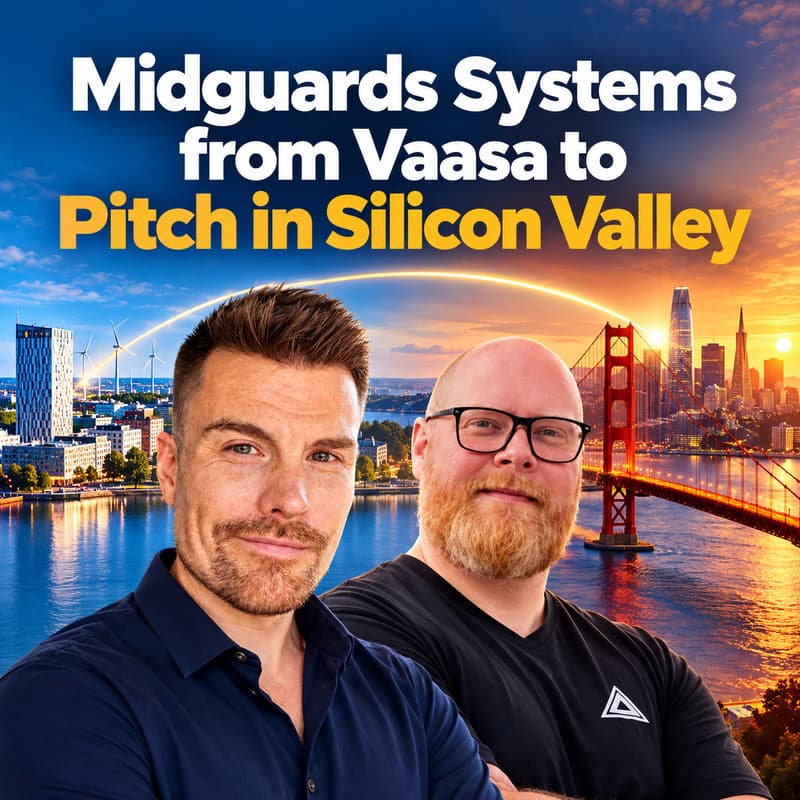 Cover Image for MidGuard Systems from Vaasa to Pitch in Silicon Valley