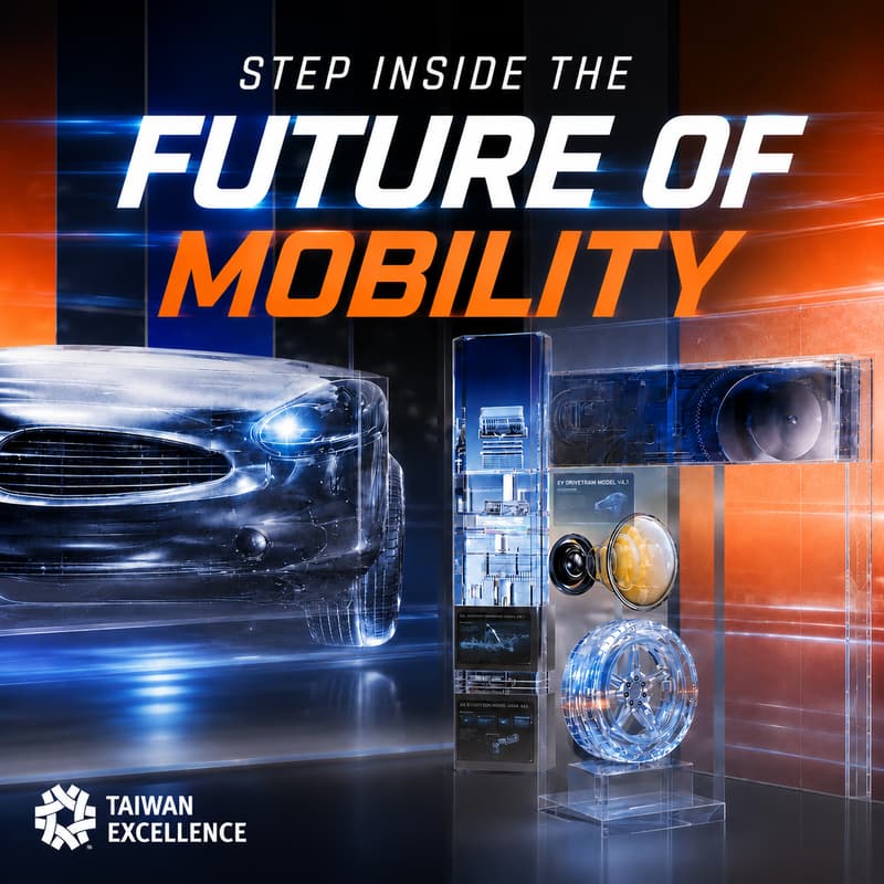 Cover Image for ITS 2026 6/11 VIP Demo Tour - Taiwan Excellence (Stand#5065)