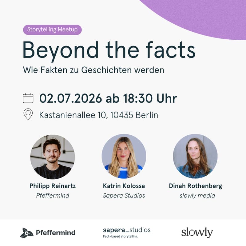 Cover Image for Beyond the facts - wie aus Fakten gute Geschichten werden