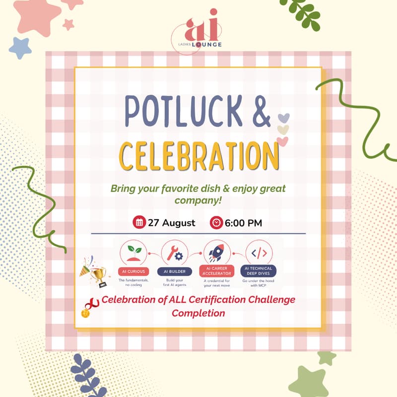 Cover Image for Summer Picnic Potluck & Certification Challenge Celebration