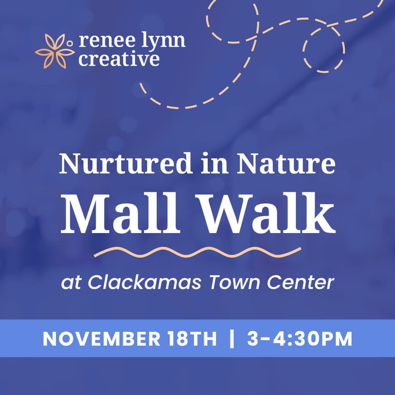 Cover Image for Nurtured in Nature - Mall Walk Edition