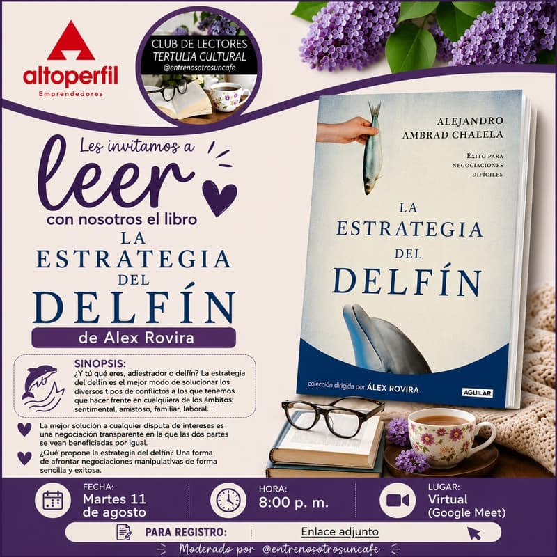 Cover Image for Sesión De Lectura: La Estrategia Del Delfín