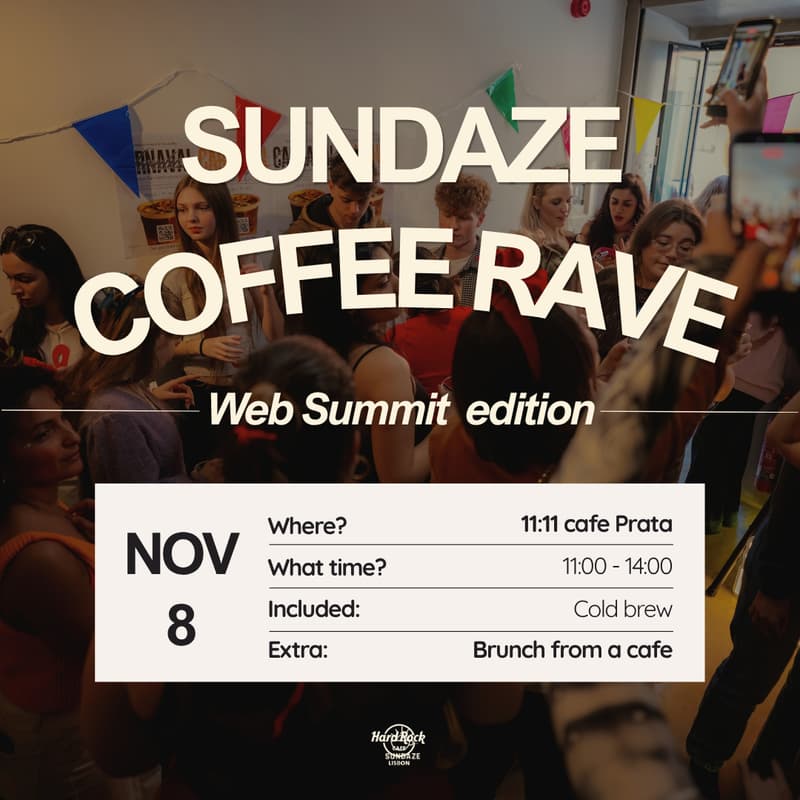 Cover Image for Morning Coffee Rave: Web Summit Edition ☕️🪩