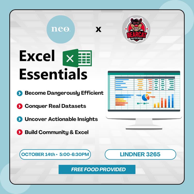 Cover Image for Excel Essentials Event