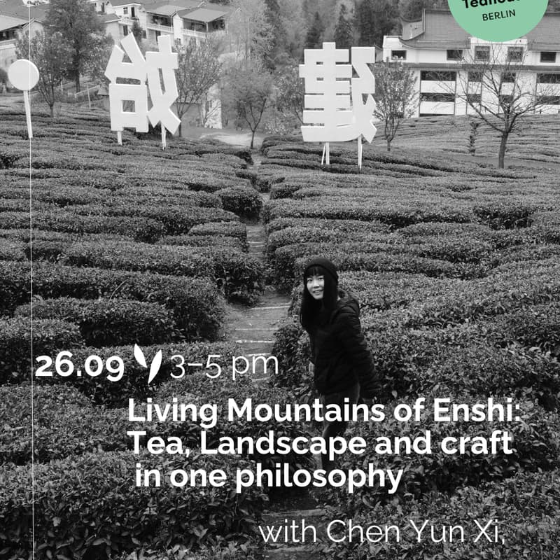 Cover Image for T*SCHOOL seminar: Living Mountains of Enshi: Tea, Landscape and Craft in One Philosophy with Yunxi Cheng