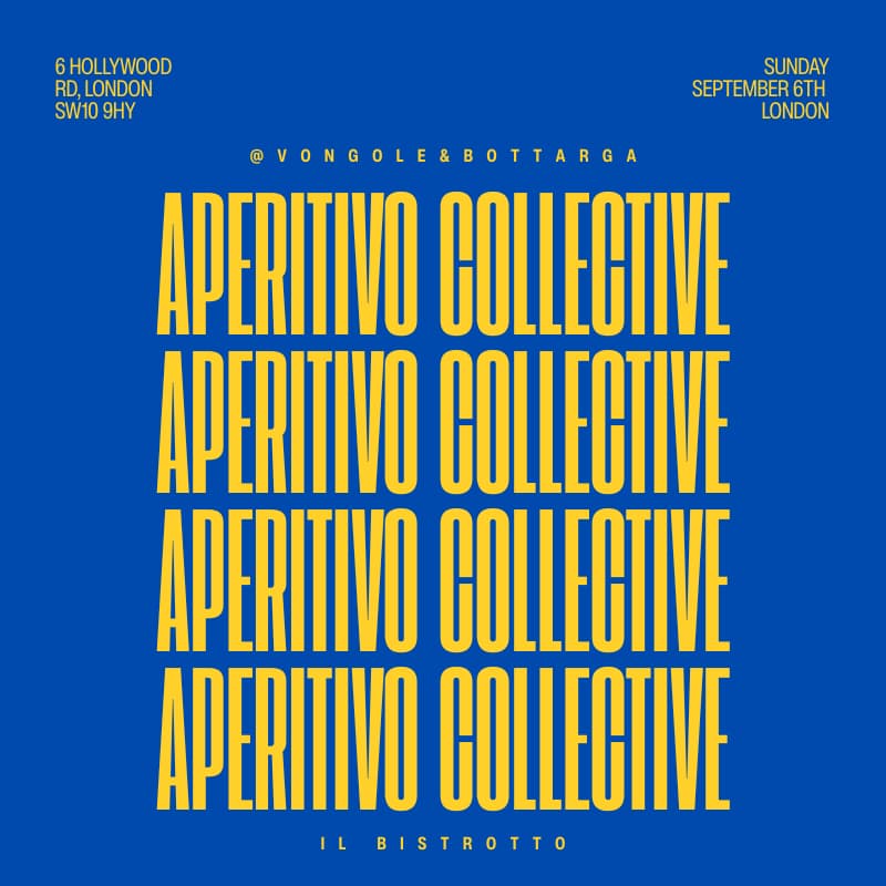 Cover Image for Aperitivo Collective X Bistrotto