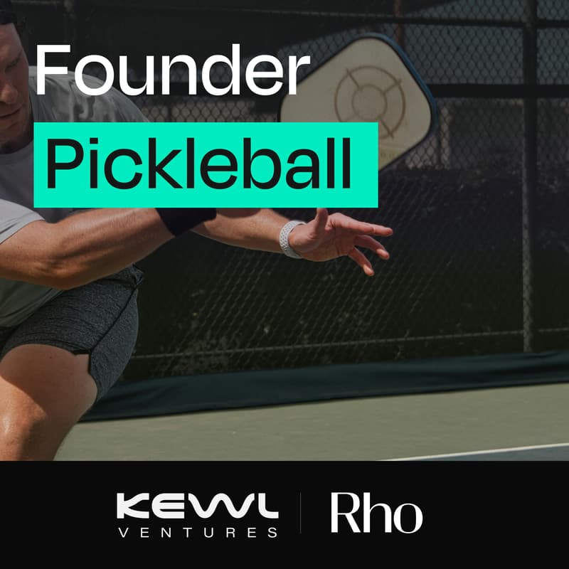 Cover Image for Kewl Ventures x Rho Founder Pickleball & Light Dinner