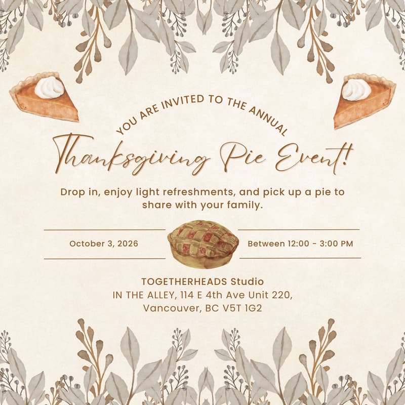 Cover Image for Thanksgiving Pie Event