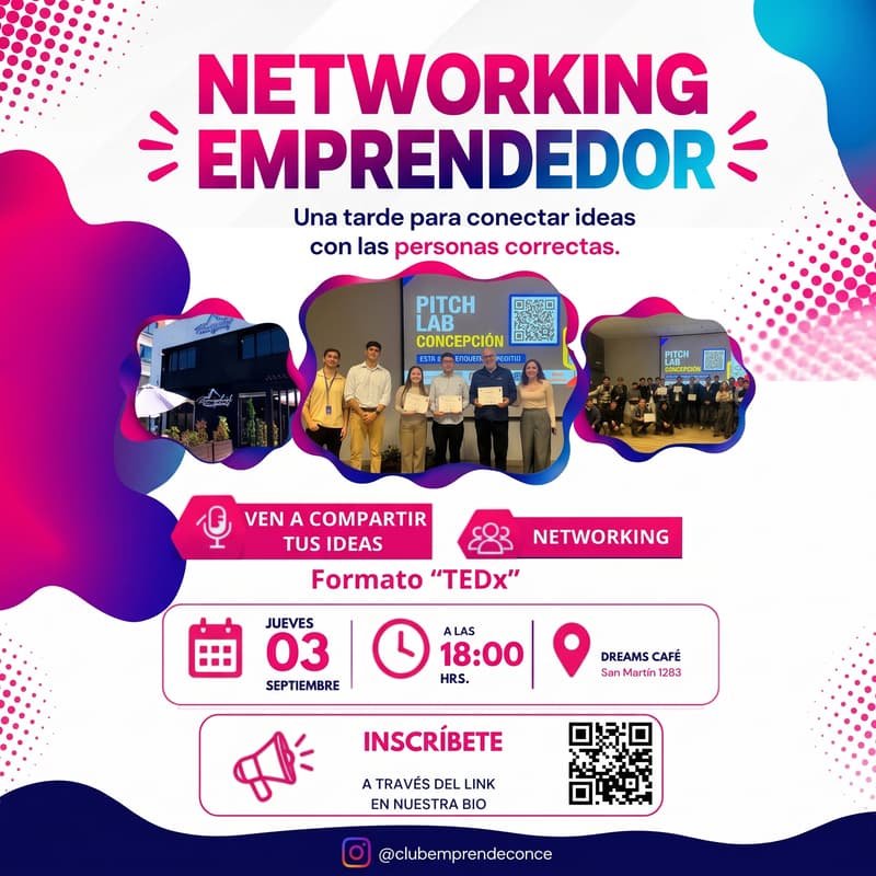 Cover Image for Networking Emprendedor formato "TEDx"